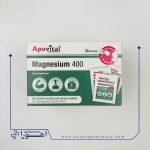 ساشه منیزیم 400 آپوویتال 30 عدد
