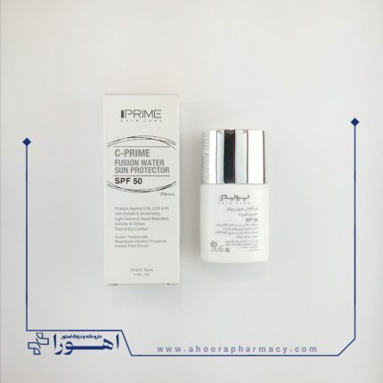 فلوئید ضد آفتاب SPF50 فیوژن واتر پرایم حاوی ویتامین C