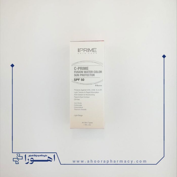 فلوئید ضد آفتاب SPF50 فیوژن واتر پرایم