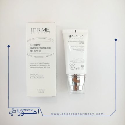 ژل ضد آفتاب SPF50 حاوی ویتامین سی پرایم 40 میلی لیتر
