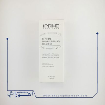 ژل ضد آفتاب SPF50 حاوی ویتامین سی پرایم 40 میلی لیتر