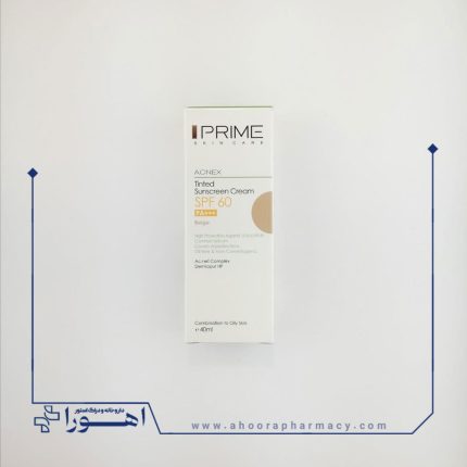 کرم ضد آفتاب رنگی فاقد چربی پرایم SPF60 بژ 40 میلی لیتر