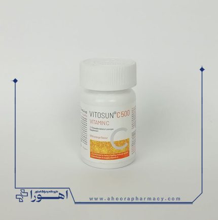 قرص جویدنی ویتوسان C 500 روژین 30 عدد