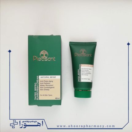 کرم ضد آفتاب رنگی SPF50 پلزنت 40 میلی لیتر
