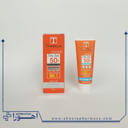 کرم ضد آفتاب رنگی پوست خشک و حساس تینولا SPF50