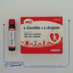 ویال ال کارنیتین و ال آرژنین یورویتال 6 عدد