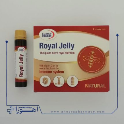 ویال خوراکی رویال ژلی یوروویتال 6 عدد
