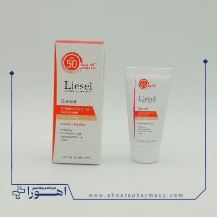 کرم ضد آفتاب پوست خشک و نرمال سانسل SPF50 بژ طبیعی لایسل