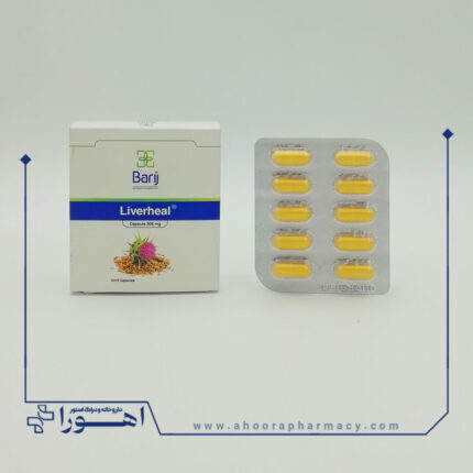 کپسول لیورهیل 306 میلی گرم باریج اسانس 30 عدد